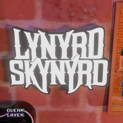 Lynyrd Skynyrd Led RGB Light Wall Sign