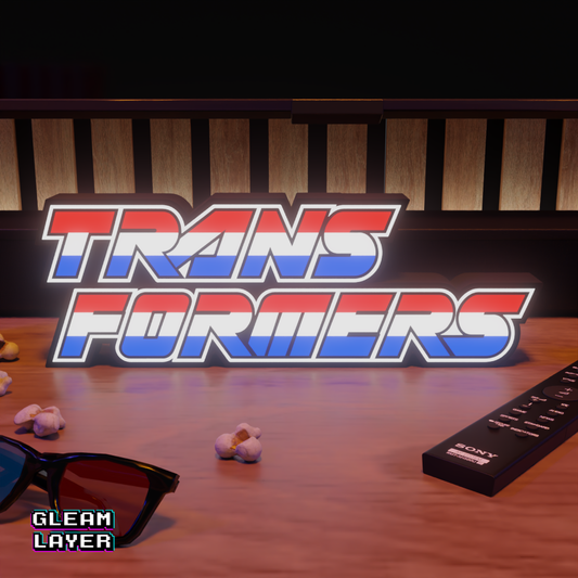 Transformers Led Lightbox Rgb Light Sign