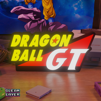 Dragon Ball GT Anime Logo Led Light Sign