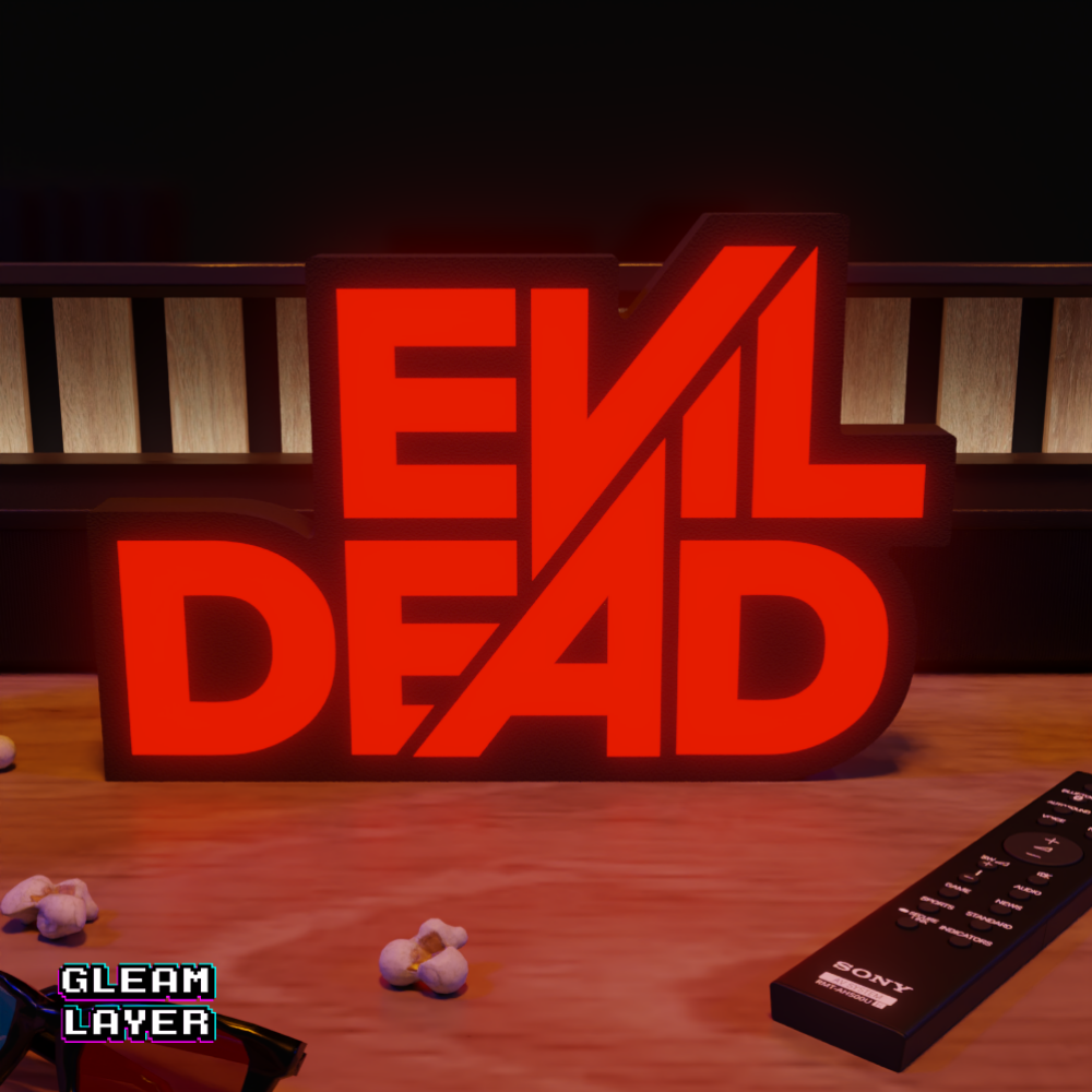 Evil Dead Horror Movie Led Light Sign