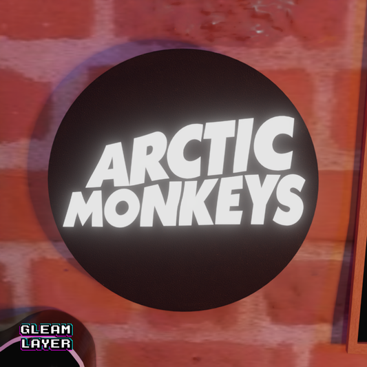 Arctic Monkeys Band Led RGB Light Sign