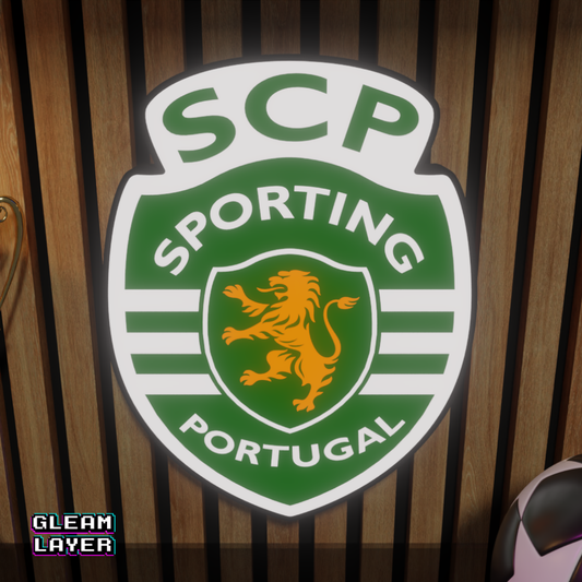 Sporting CP Logo Led RGB Wall Display Light Sign