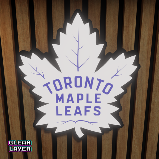 Toronto Maple Leafs Led Light Box NHL Sports Bar Light Display Wall Sign