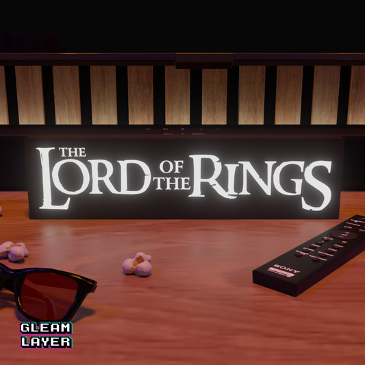The Lord of the Rings Movie Led Light Sign