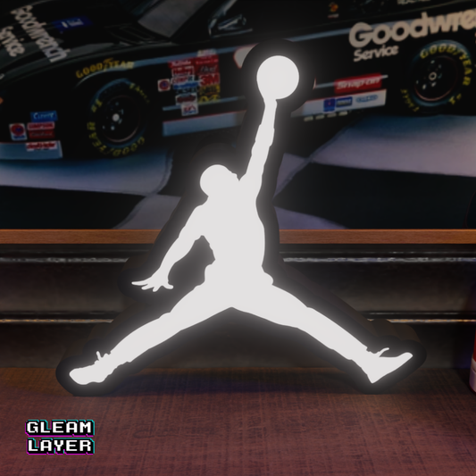 Nike Jordan Jumpman Logo Led Lightbox Rgb Light Sign