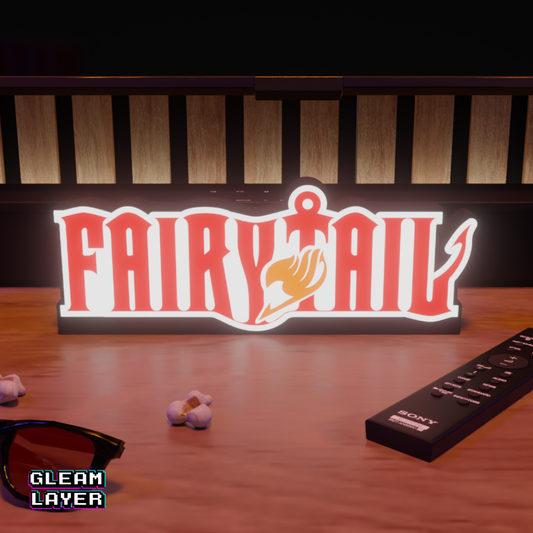 Fairy Tail Japanese Manga Led Light Sign