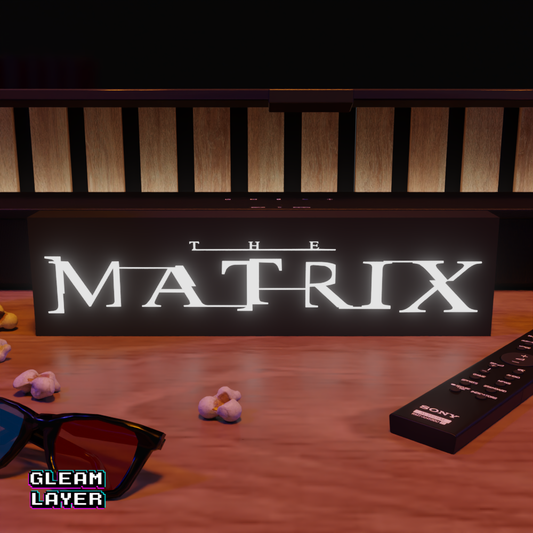 The Matrix Movie Led Light Sign