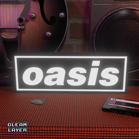 Oasis Band Led RGB Light Sign