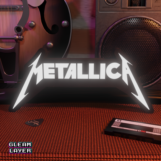 Metallica Led RGB Light Sign
