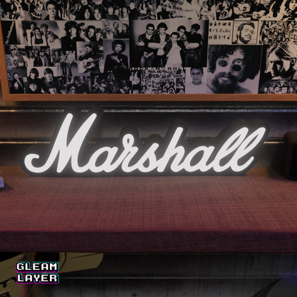 Marshall Led Lightbox Rgb Light Sign