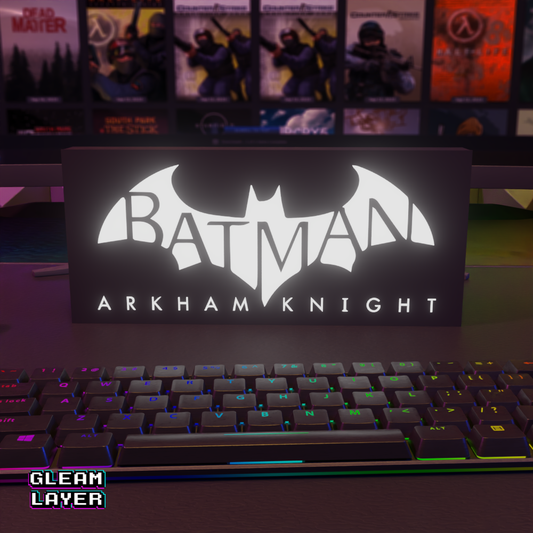 Batman: Arkham Knight Led Lightbox Gaming RGB Light Sign