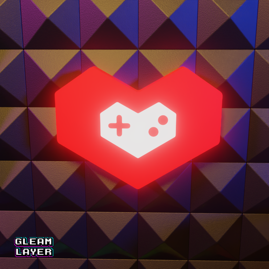 YouTube Gaming Led Light Sign