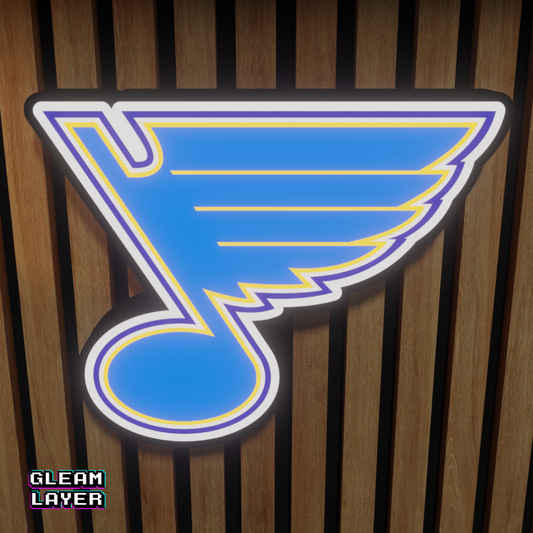 St. Louis Blues Led Light Box NHL Sports Bar Light Display Wall Sign
