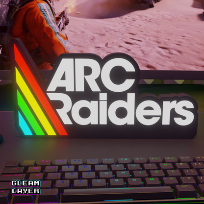 Arc Raiders Led Gaming Light Sign