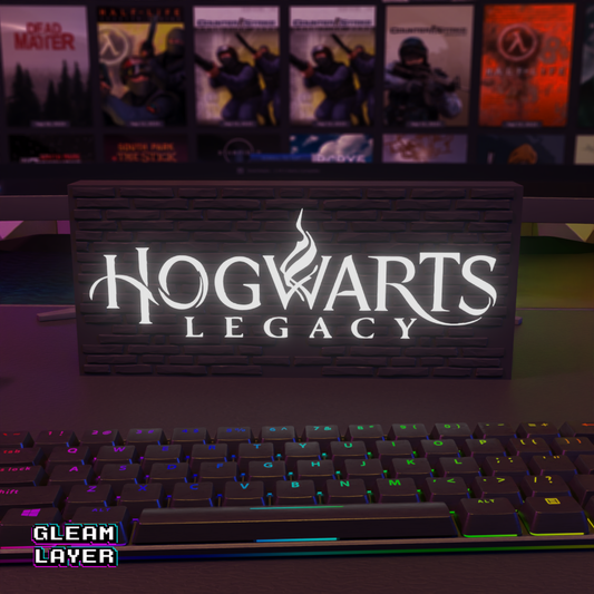 Hogwarts Legacy Led Gaming Light Rgb Sign