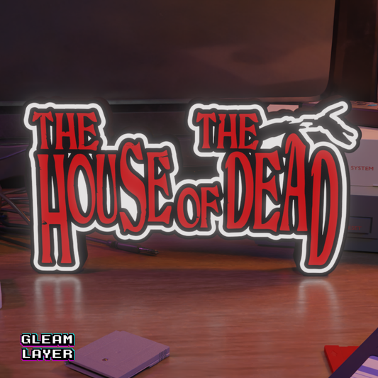 The House of The Dead Led Retro Logo Gaming Light Sign