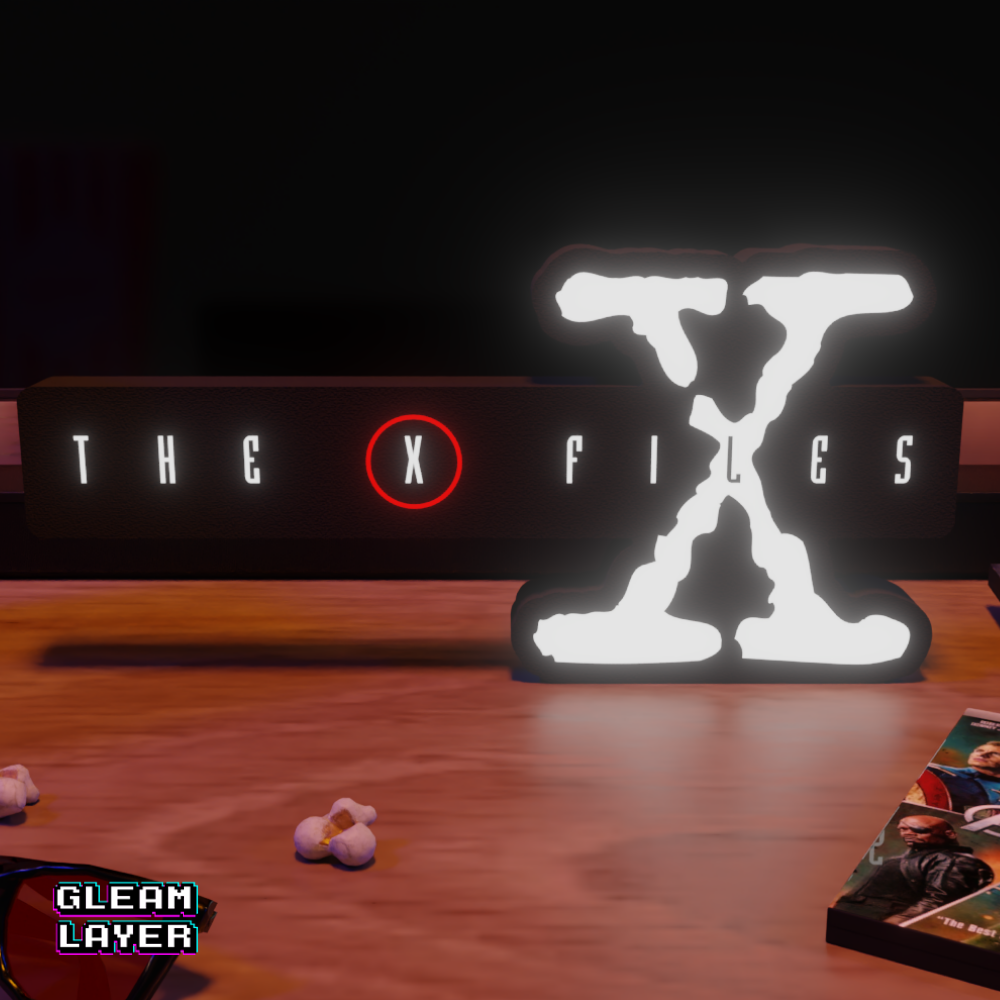 The X-Files Led RGB Light Sign