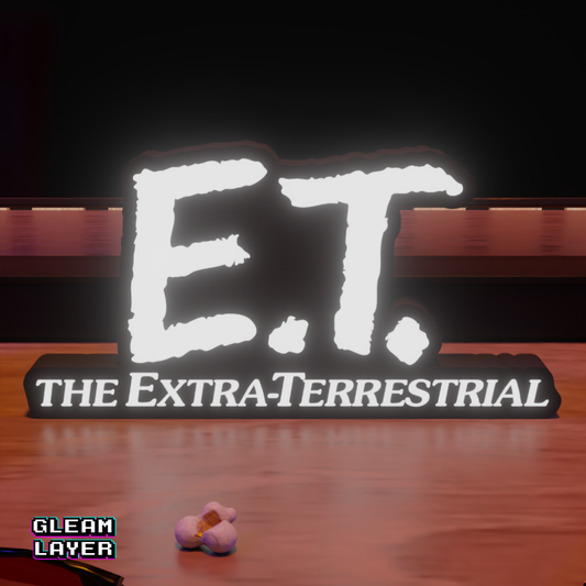 E.T. the Extra-Terrestrial Movie Led RGB Light Sign