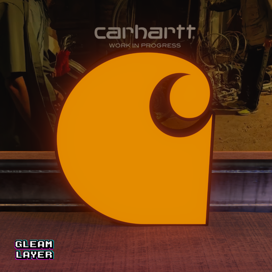 Carhartt Logo Led RGB Light Sign