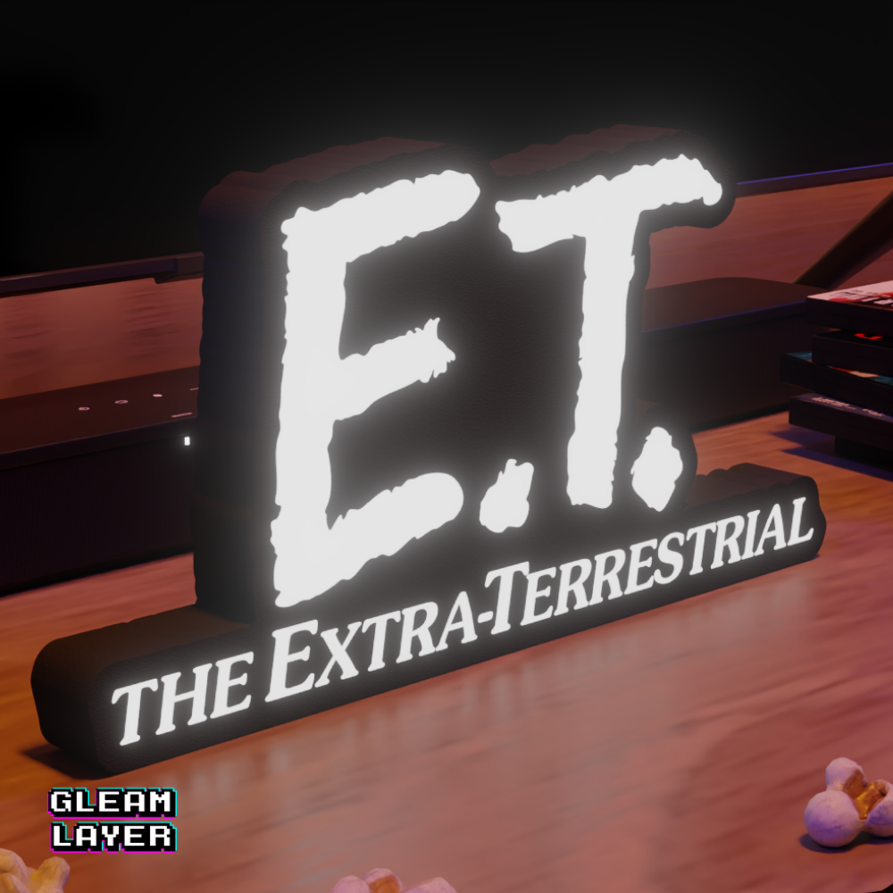 E.T. the Extra-Terrestrial Movie Led RGB Light Sign