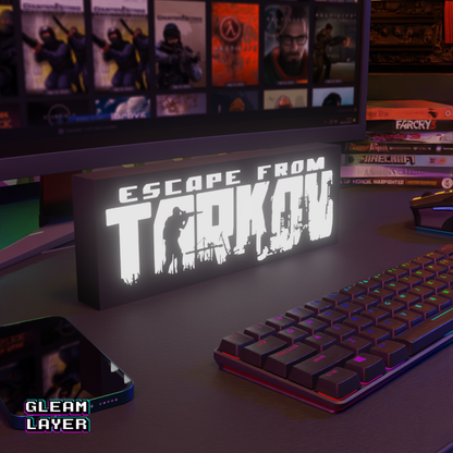 Escape From Tarkov Led Gaming Light Sign