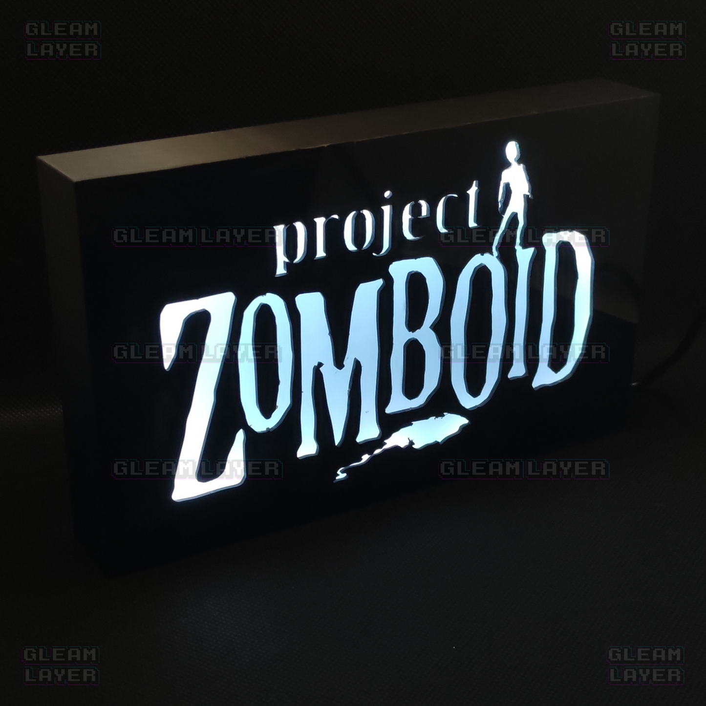 Project Zomboid Led Gaming Light Sign