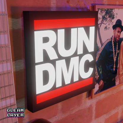 Run DMC Led RGB Light Wall Sign