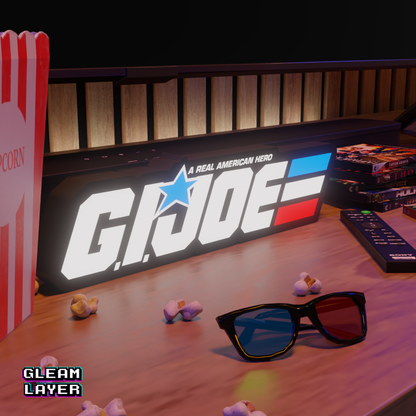 G.I. JOE Led Light Sign