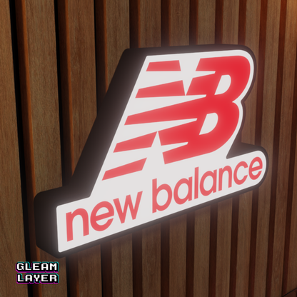 New Balance Led RGB Light Wall Sign