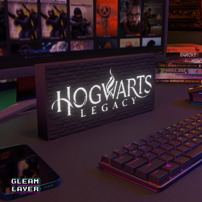 Hogwarts Legacy Led Gaming Light Rgb Sign