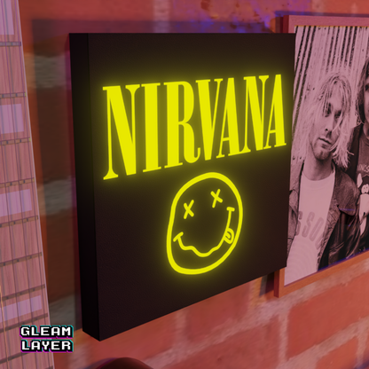 Nirvana Smile Led RGB Light Wall Sign