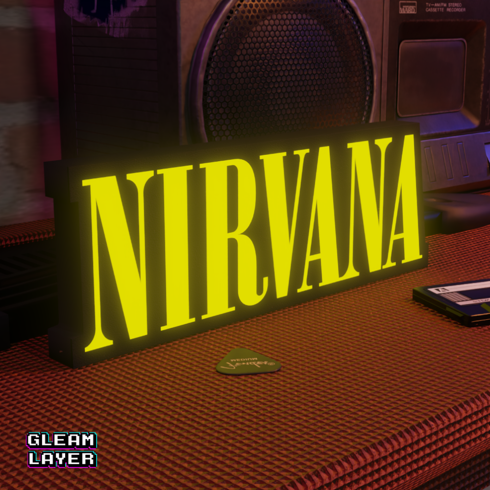Nirvana Led RGB Light Sign