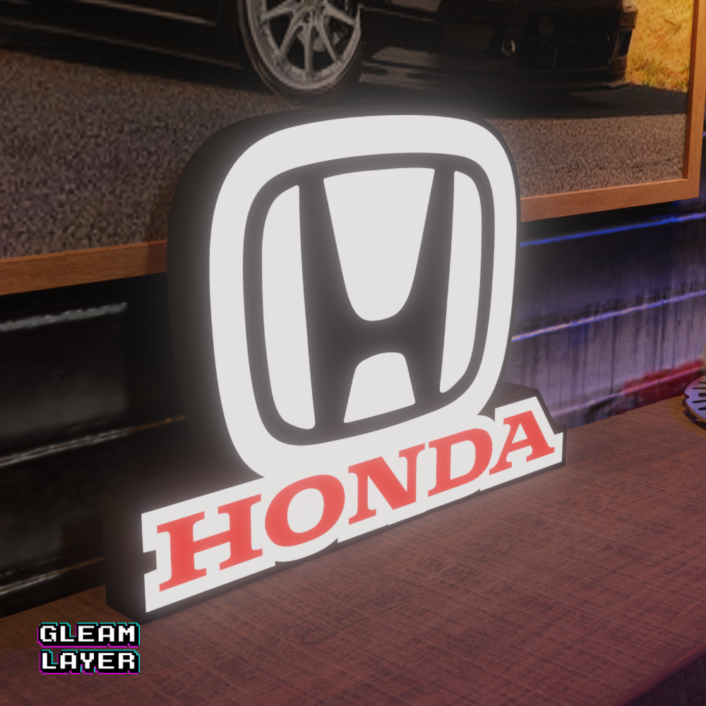 Honda Logo Led RGB Light Sign