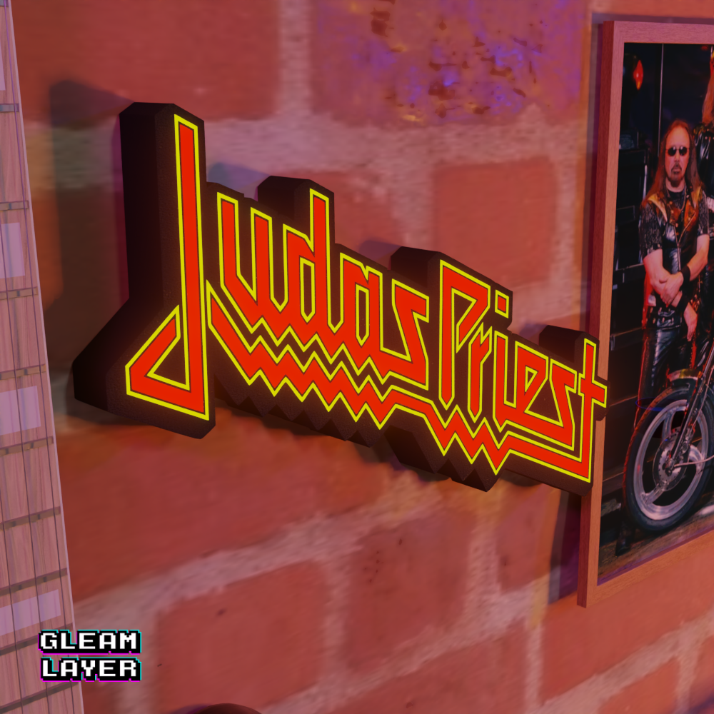 Judas Priest Led RGB Light Wall Sign