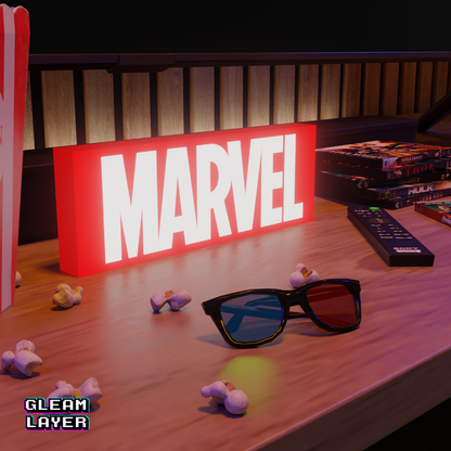Marvel Led Lightbox RGB Light Sign