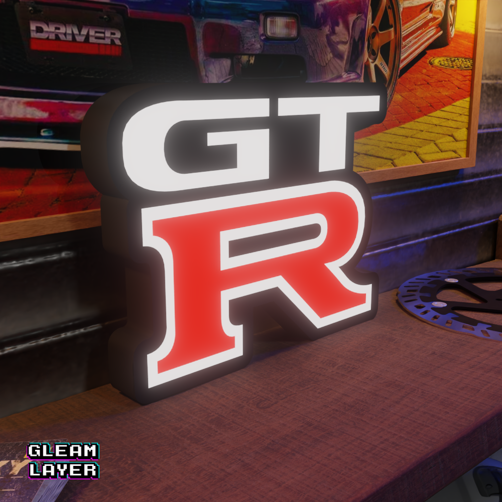 Nissan GTR Led Lightbox Rgb Light Sign