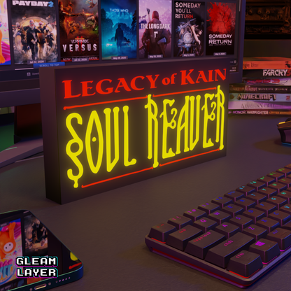 Legacy of Kain: Soul Reaver Led Gaming Rgb Light Sign