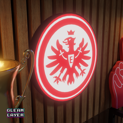 Eintracht Frankfurt Logo Led RGB Wall Display Light Sign