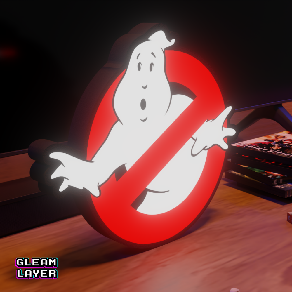 Ghostbusters Led RGB Light Sign