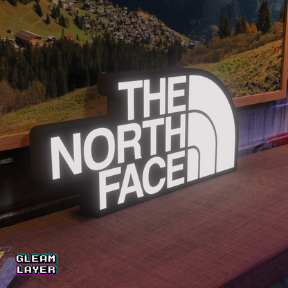 The North Face Led RGB Light Sign