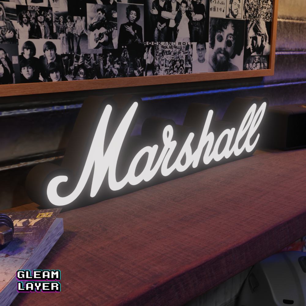 Marshall Led Lightbox Rgb Light Sign