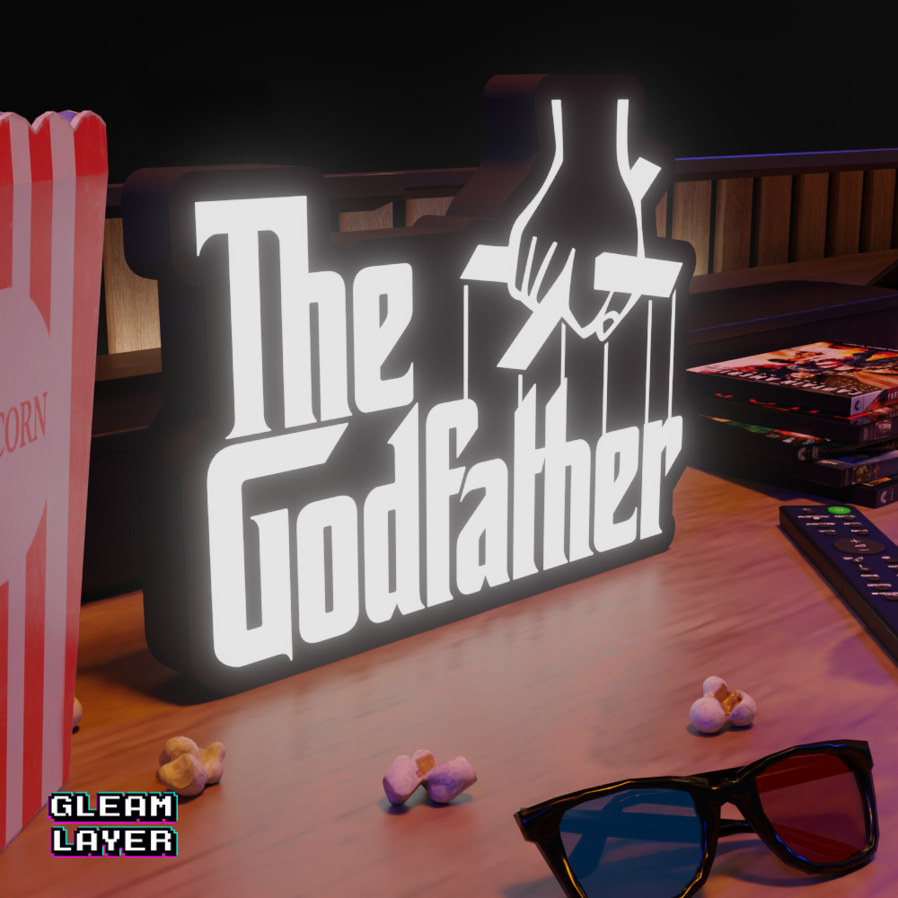 The Godfather Movie Led Light Sign