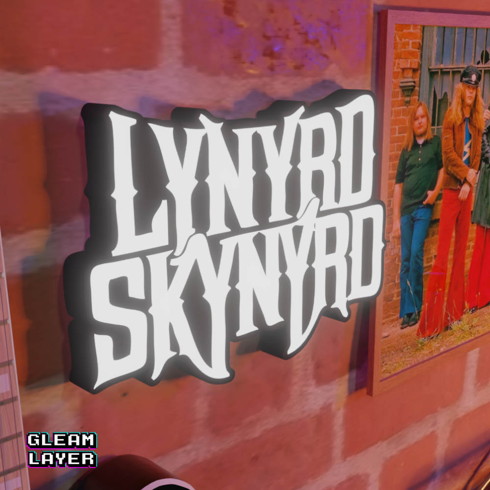 Lynyrd Skynyrd Led RGB Light Wall Sign