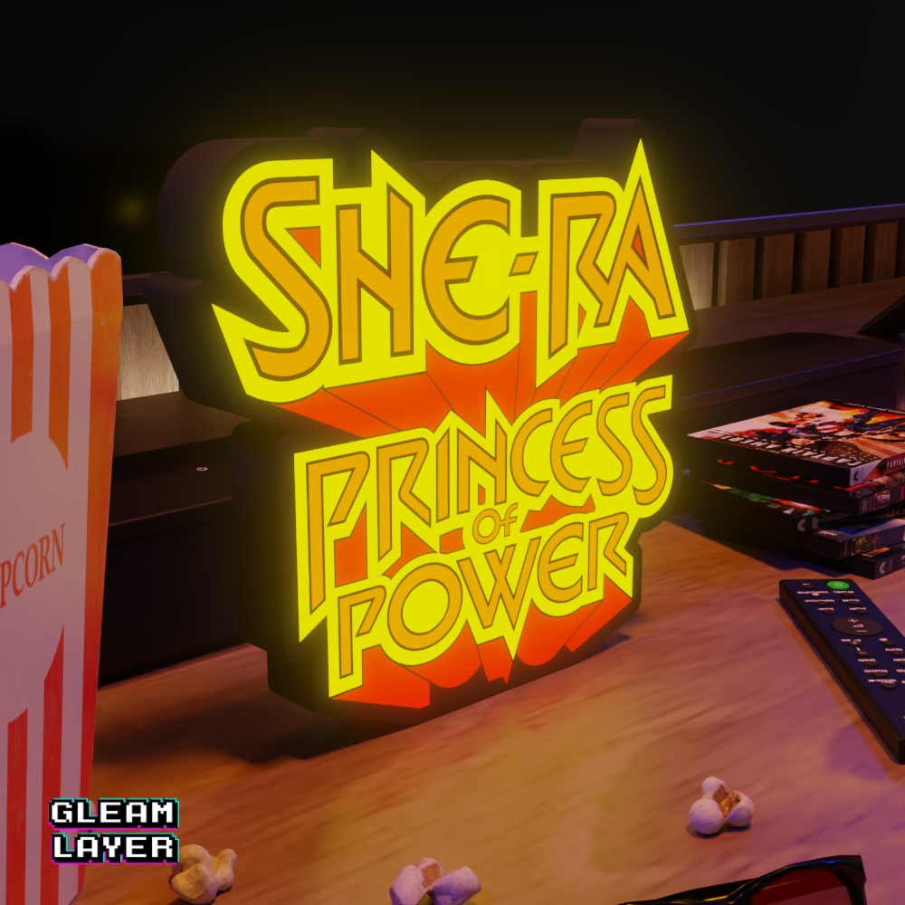 She-Ra: Princess of Power Led Lightbox Rgb Light Sign