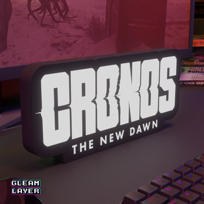 Cronos: The New Dawn Game Led Light RGB Sign