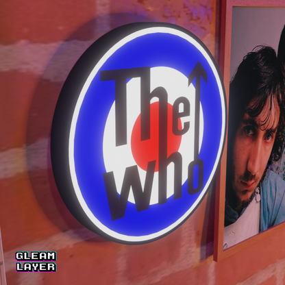 The Who Led RGB Light Wall Sign