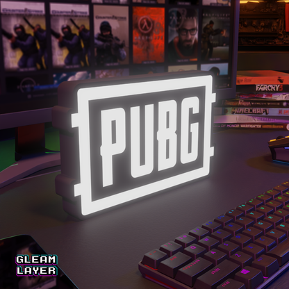 プレイヤーアンノウン PUBG LEDゲーミングライトサイン
