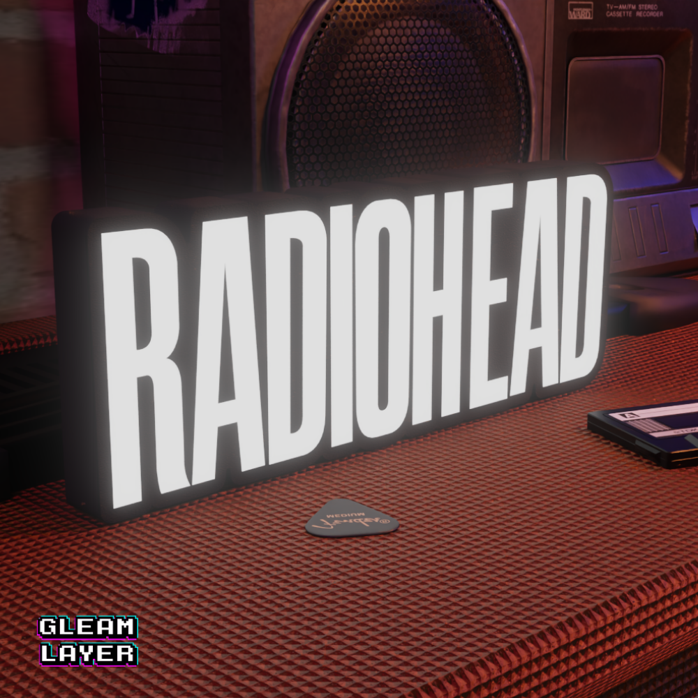 Radiohead Led RGB Light Sign