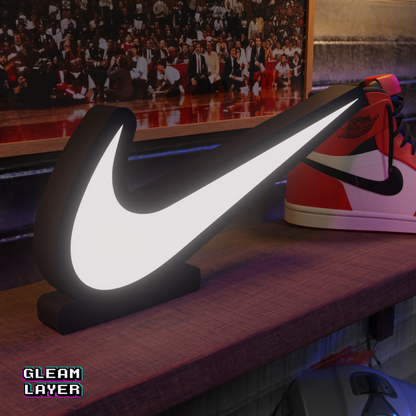 Nike Swoosh Led Lightbox Rgb Light Sign