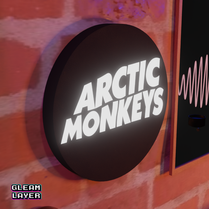 Arctic Monkeys Band Led RGB Light Sign